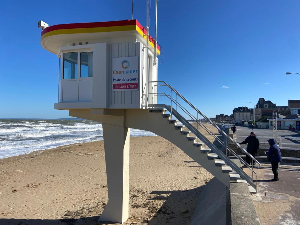 L'Appart' Du Bord De Mer 150M De La Plage Lion-sur-Mer Dış mekan fotoğraf